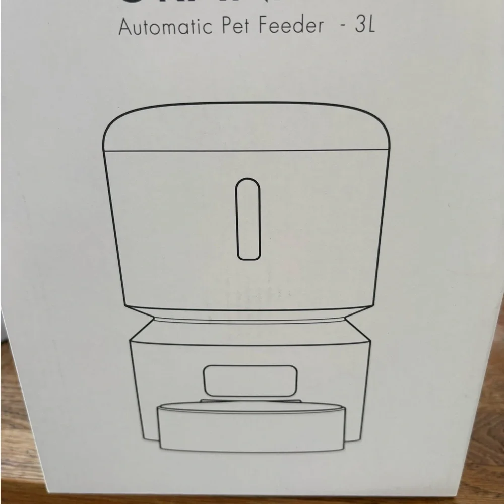 Automatic Cat Feeder - Black Pet Libto Granary